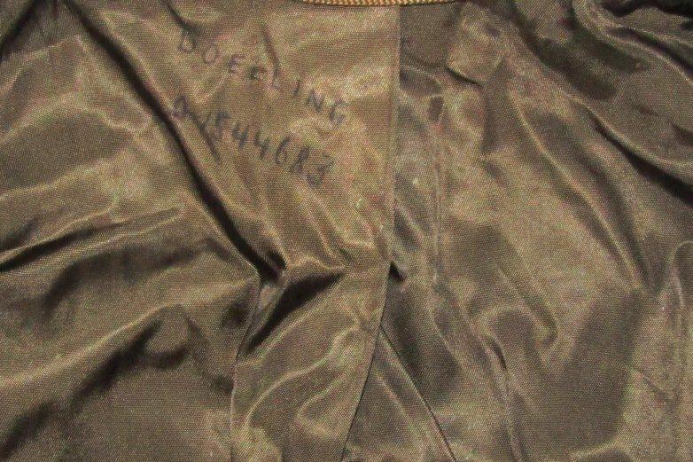 WW2 U.S. Class A Officers Uniform With Bullion Rank Insignia/Mission To Iran Patch-Named