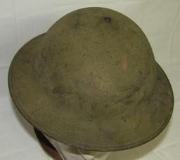 Early WW2 M1917a1 US Doughboy Helmet