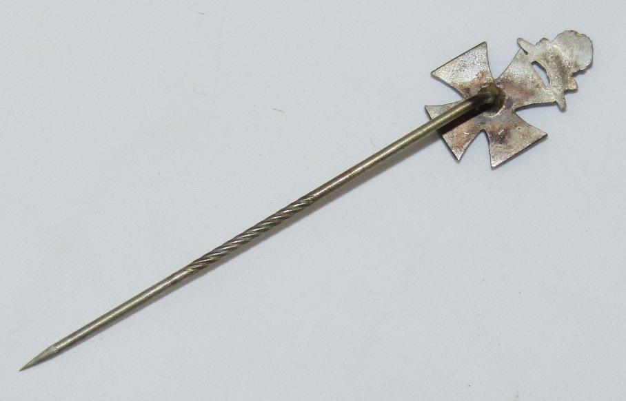 Rare! WW2 Knights Cross Stickpin With Oak Leaf/Swords