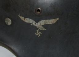 M35 Double Decal Luftwaffe Helmet W/Liner-2nd Pattern Eagle