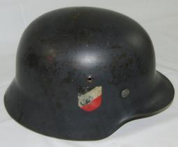 M35 Double Decal Luftwaffe Helmet W/Liner-2nd Pattern Eagle
