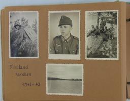 WW2 German Soldier Russia/Germany/Finland Photo Album-Panzer-RAD-Heer Soldiers Etc. (P-4)