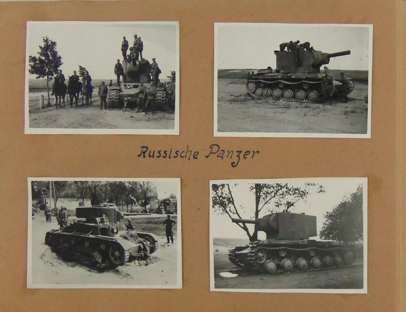 WW2 German Soldier Russia/Germany/Finland Photo Album-Panzer-RAD-Heer Soldiers Etc. (P-4)