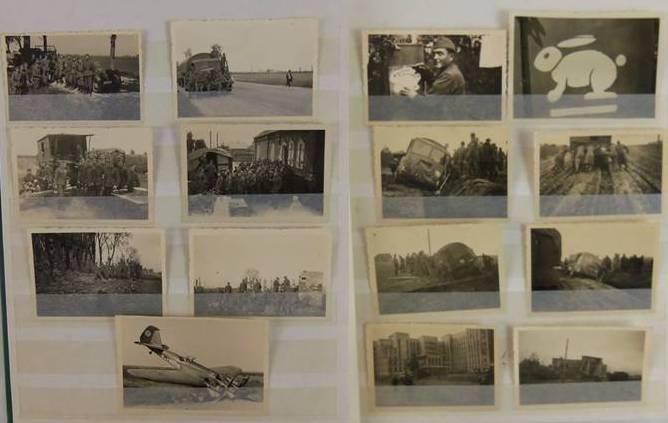WW2 German Soldier Photos-Loose In Old Stamp Album