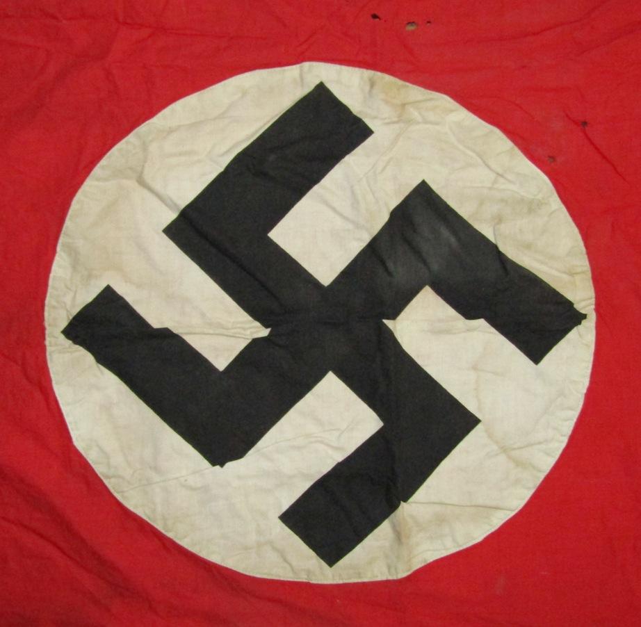 Display Size NSDAP Double Sided Banner-Has Storage Damage