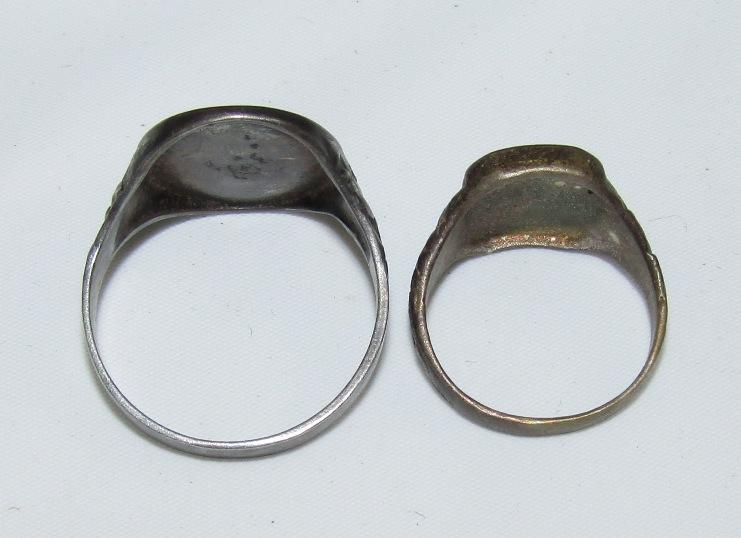 5pcs-WW1/WW2 German Soldier Rings-West Wall Rings