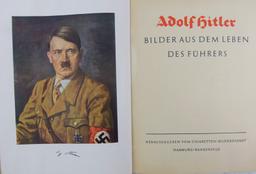 1936 Adolf Hitler Cigarette Card Photo Book W/Dust Jacket