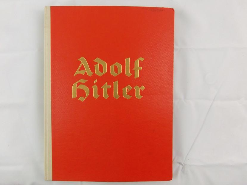1936 Adolf Hitler Cigarette Card Photo Book W/Dust Jacket
