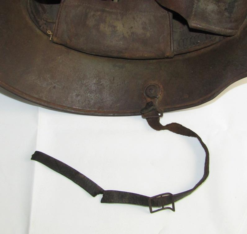 Rare WW1 German M16 Freikorps Helmet- Very Early  Swastika Decal