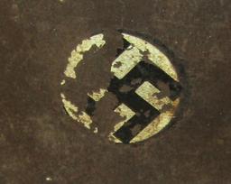 Rare WW1 German M16 Freikorps Helmet- Very Early  Swastika Decal