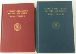 2 Volumes Combat Squadrons Of The Air Force-World War II