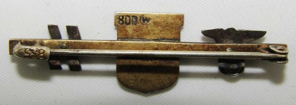 Rare WW2 SA/SS Nurnberg Lapel/Tie Pin/Brooch