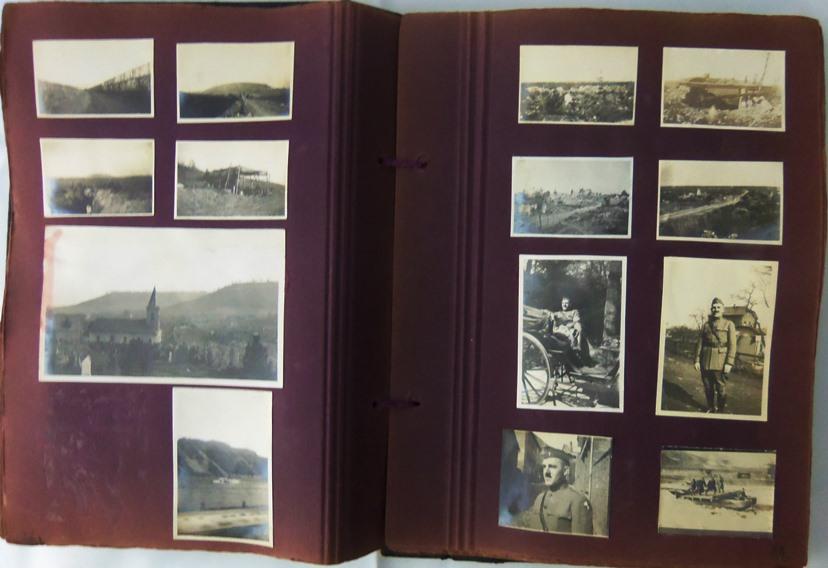 WW1 Souvenir Photo Album 301st Engineers