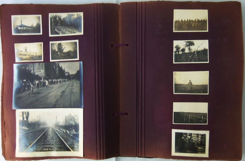 WW1 Souvenir Photo Album 301st Engineers