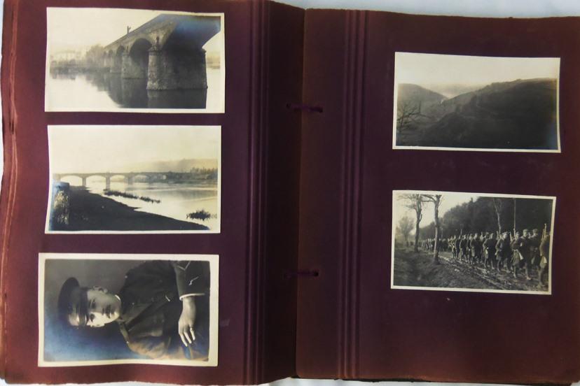 WW1 Souvenir Photo Album 301st Engineers