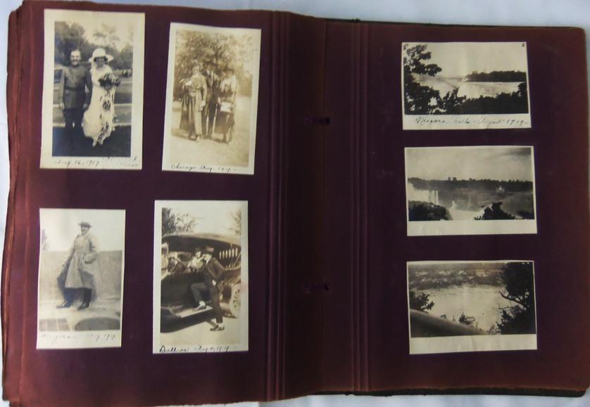 WW1 Souvenir Photo Album 301st Engineers