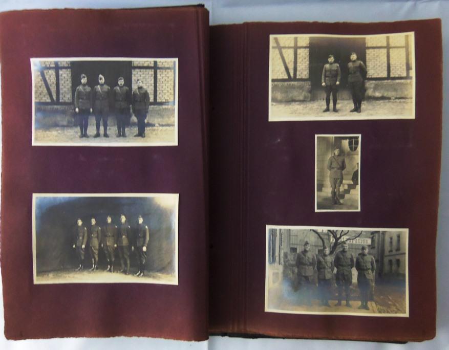 WW1 Souvenir Photo Album 301st Engineers