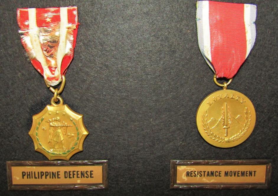 1950-60's Cased Philippine Service/Campaign Medals By High Quality Firm Of 'El Oro'