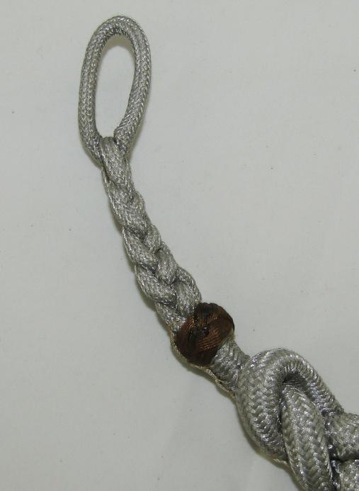 Rare WW2 Panzer Marksman Lanyard-9th Degree