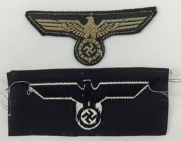 2pcs-Panzer Breast Eagles For Enlisted