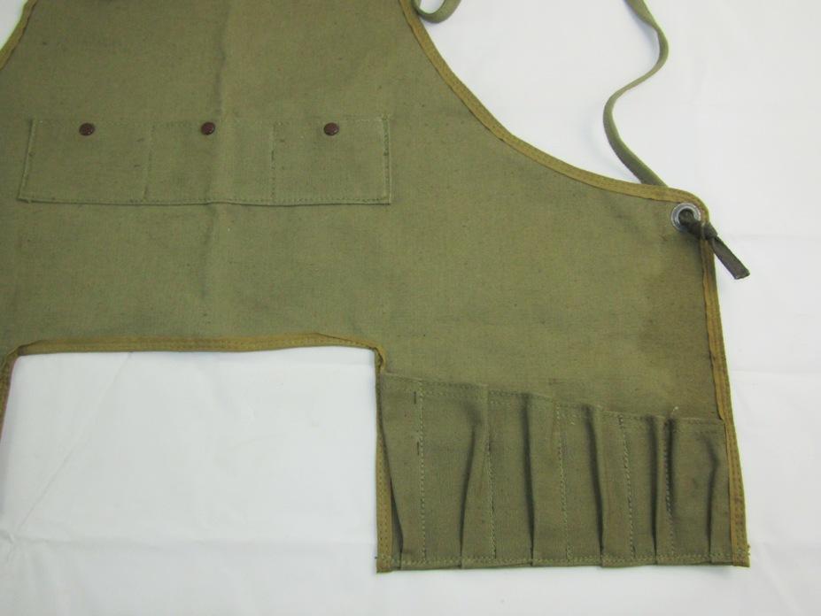 2pcs- Rare WW2 Army Air Corp Type B-2 Mechanics Apron & Type D-1 Face Mask