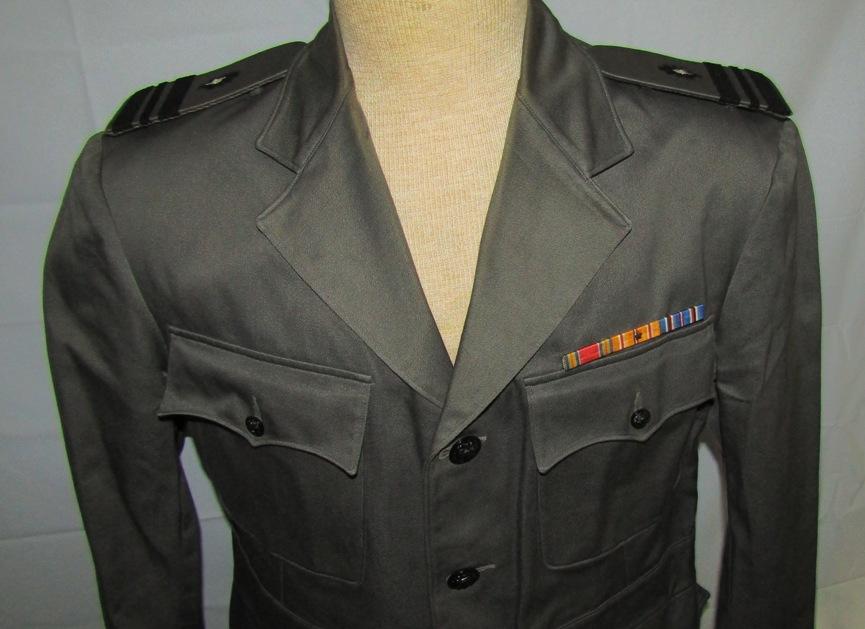 Scarce WW2 USN Medical Officer's "Gray" Tunic-Lt. Commander-Scarce USN Blanket Variant