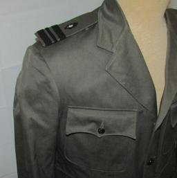 Scarce WW2 USN Medical Officer's "Gray" Tunic-Lt. Commander-Scarce USN Blanket Variant