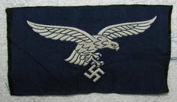 Bevo Embroidered Luftwaffe Breast Eagle For Enlisted
