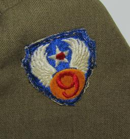 Ww2 Army Air Forces B-14 Flight Jacket For Enlisted-9th Air Force