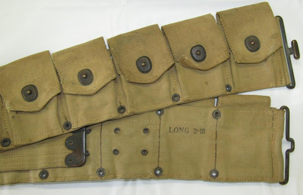 4pcs-WW1 U.S. Soldier Ammo Belt/Helmet/Holster/Canteen