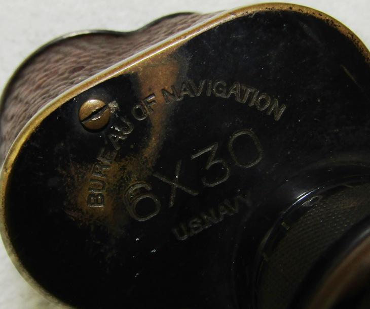 3 Pair WW1/Pre WW2 Period USN Binoculars