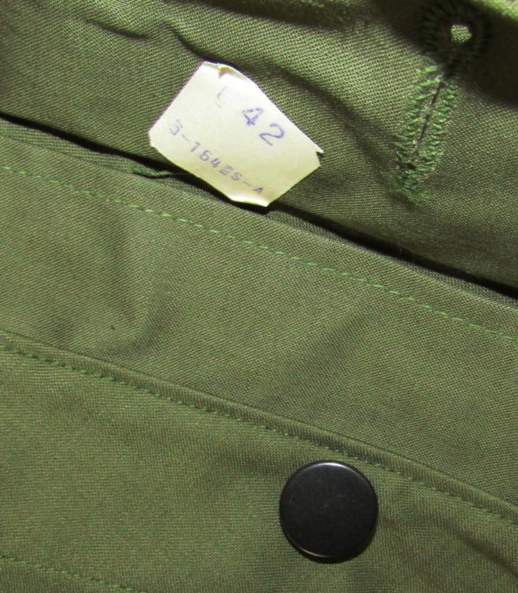 Scarce Early Vietnam War Period U.S. Army Issue Foul Weather Pullover-Unissued W/Cutter Tags