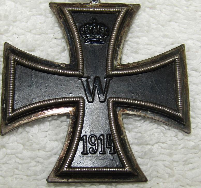 2pcs-1870 And WW1 German Iron Crosses 2nd Class