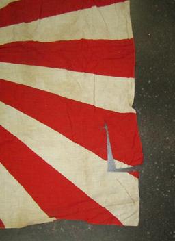 Original WW2 Period Japanese Rising Sun Flag