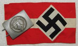 2pcs-Hitler Youth Armband/Belt Buckle