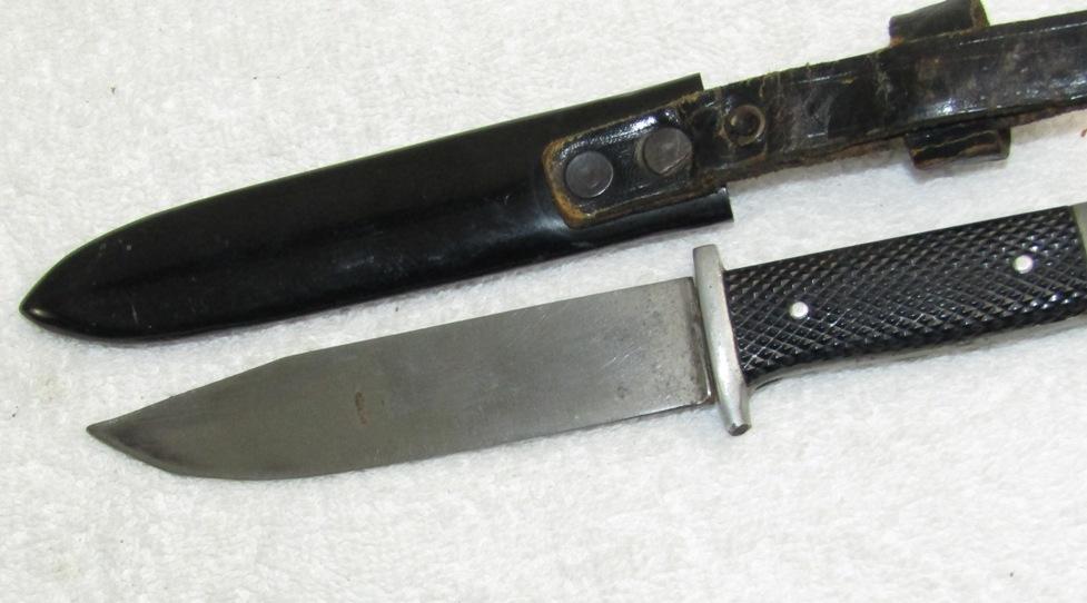 Rare WW2 Period Miniature Hitler Youth Knife With Scabbard