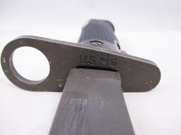 US M6 Imperial Bayonet w/US M8A1 "Viz" Scabbard