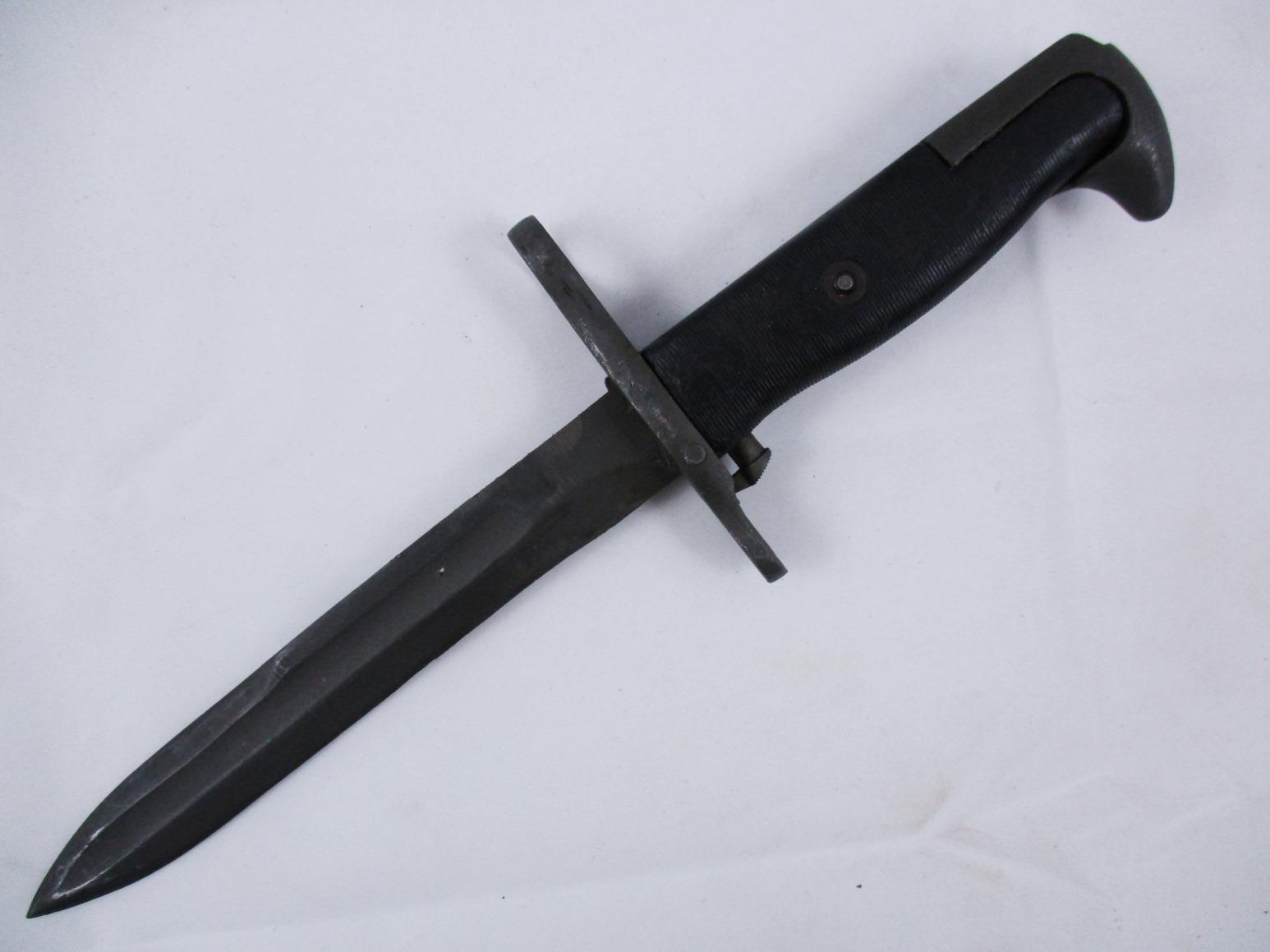 Modified M1 Garand Bayonet w/ M7 Blade and Plastic US M8A1 Scabbard