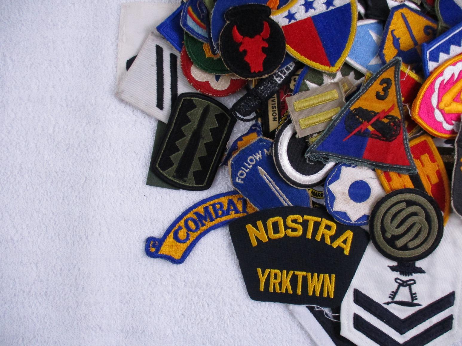 220+ pcs. U.S. Military Patch Lot