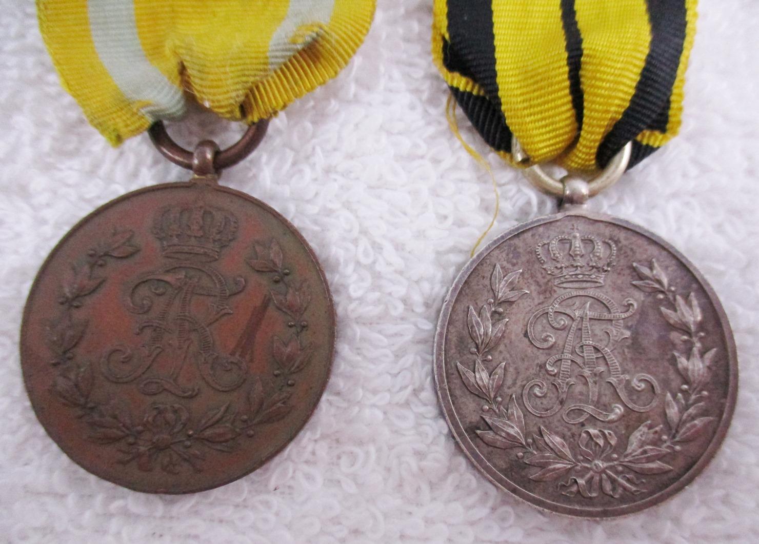 4pcs-WW1 Period German Medals
