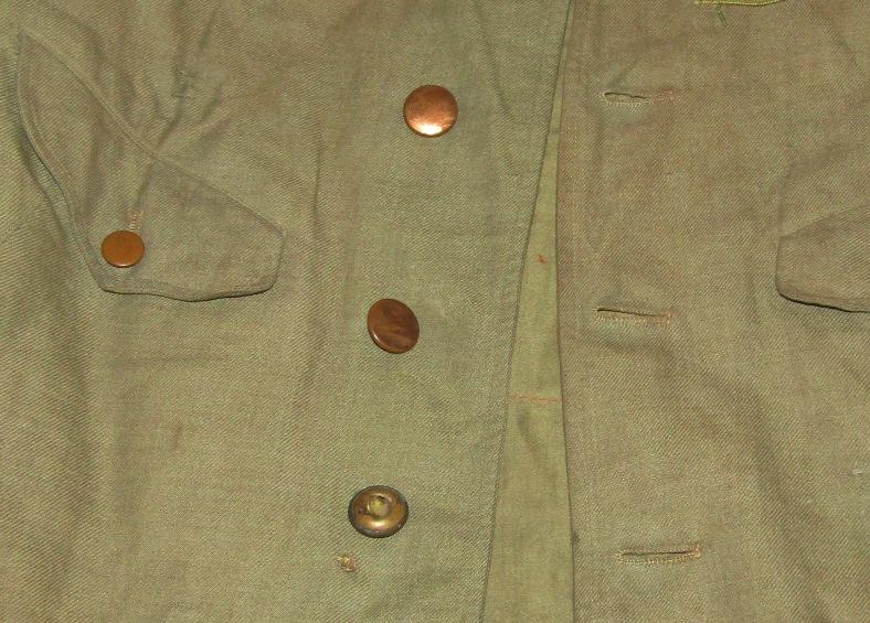 2pcs-Early/Pre WW2 Japanese Army Sgt. Tunic-Meatball Flag