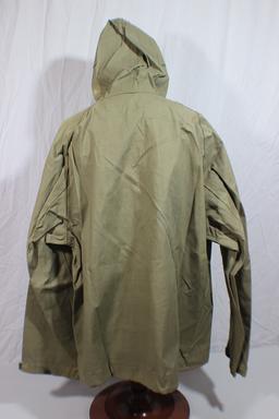 US WW2 Army Foul Weather Rain Jacket. RARE. Mint Condition.