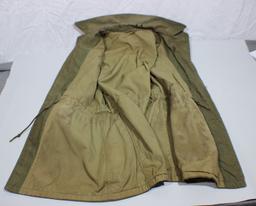 US WW2 M43 Field Combat Jacket. War Time Production. Decent Condition. Missing Most Buttons.