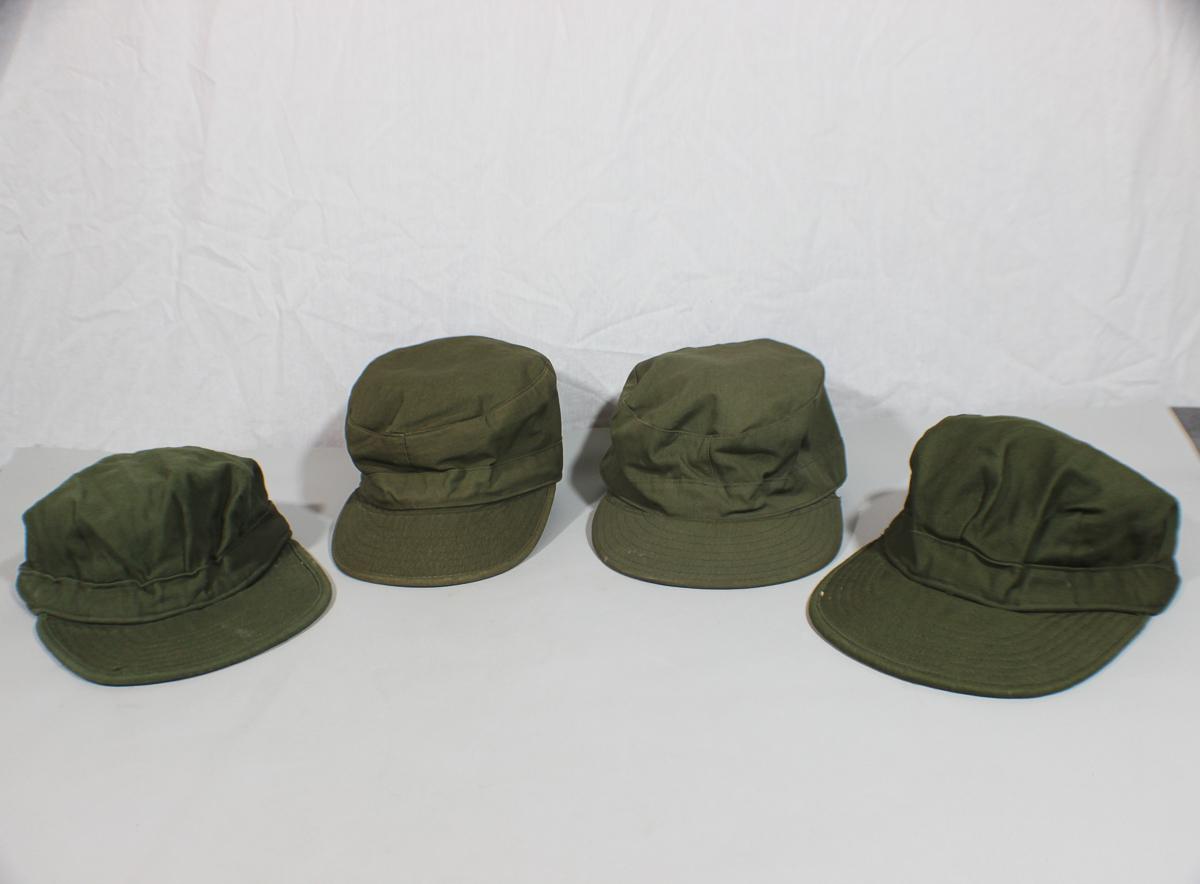 Lot of 4 US Korean War Era M51 Field Patrol Ranger Hat Caps.