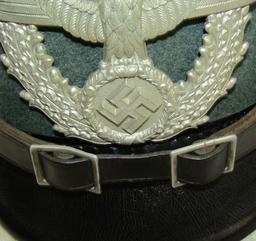 WW2 Period Nazi Urban Schutzpolizei Shako For Enlisted-EREL