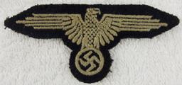 Original WW2 Period Waffen SS Sleeve Eagle For Enlisted-"Hammerhead"