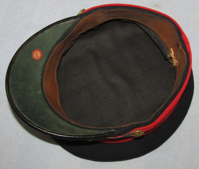 Pre/Early WW1 Period U.S, Artillery Soldier Visor Cap