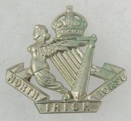 North Irish Horse Cap Badge