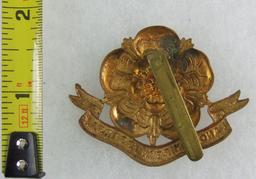 Lancashire Hussars Imperial Yeomanry Regiment Cap Badge