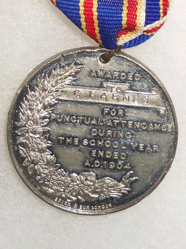 King Edward VII Medal School Board for London-Named